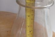 Vintage Glass Globe for Oil Lamp