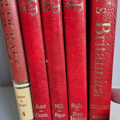 Childrens Brutannica and wonder world of knowledge and childcraft