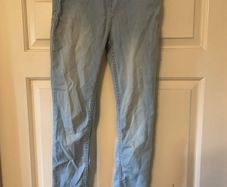 jeans girl h&m blue