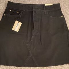 Black River Island Denim skirt