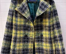 Trussardi Jeans wool blend coat