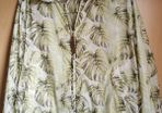 Massimo Dutti leaf print windbreak jacket UK 14