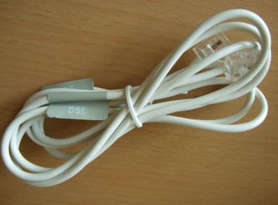 DSL/Line White Cable, Brand New!