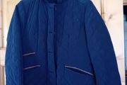 ladies jacket Massimo Dutti. Navy padded
