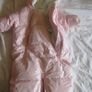 Luxury Pink Snow Suit 3 to 6 months Image 2