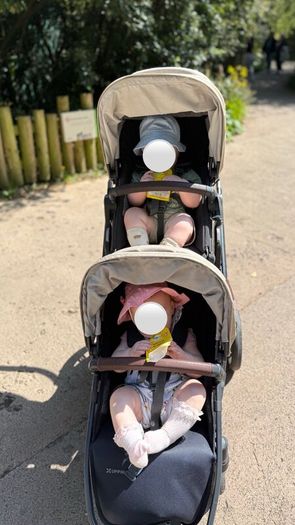 Uppababy Vista v3 double pram