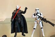 Star Wars The Black Series - Darth Vader and Stormrooper