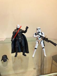 Star Wars The Black Series - Darth Vader and Stormrooper
