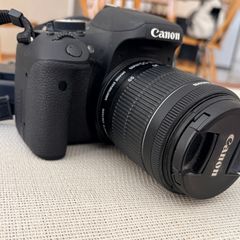 Canon EOS 750D Digital SLR Camera + 18-55 mm Lens + Waterproof Case + 16GB Memory Card