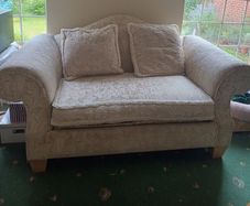sofa and armchair