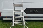 YOUNGMAN 4-6 step podium extendable ladder