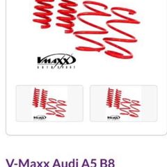 Lowering springs for Audi A5