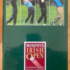 Very Rare 1994 Murphy's Irish Open Programme - Mount Juliet, Thomastown, Co Kilkenny