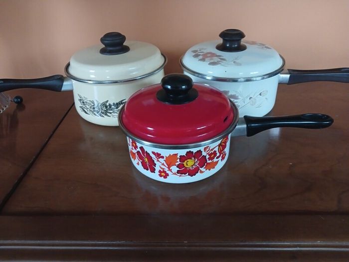 vintage saucepan