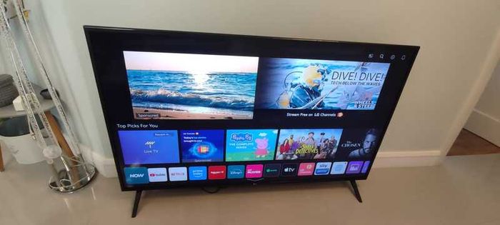 LG 60" Crystal UHD 4k HDR Smart Tv, Wifi, Lan, Usb, Saorview
