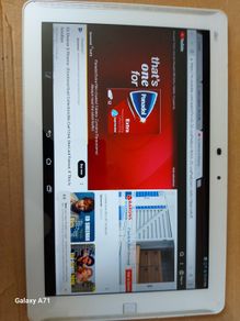 ARROWS 10.1 inch Tablet, Model FJT21, 64GB, in excellent condition, great for youtube and watching movies