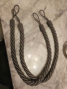 Curtain tiebacks