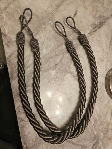 Curtain tiebacks