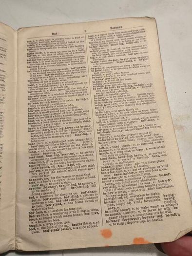 Scholar's English Dictionary by T.Page and A. Gardiner