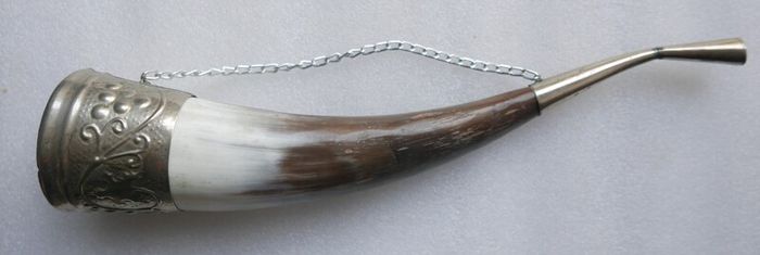 Vintage Decorative Drinking Horn