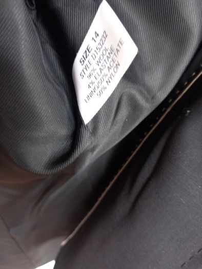 Linea Black Wool Jacket 14