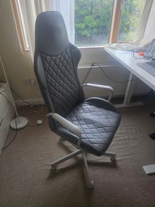 Light grey IKEA office chair