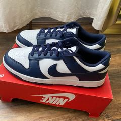 Nike Dunk Low White Midnight Navy UK12 / EU47.5