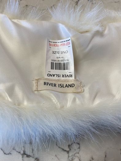 faux fur collar / stole