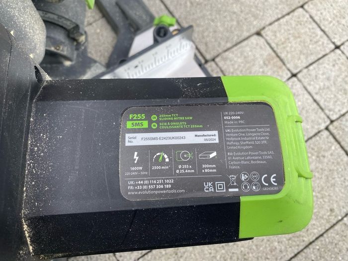 Mitre saw evolution
