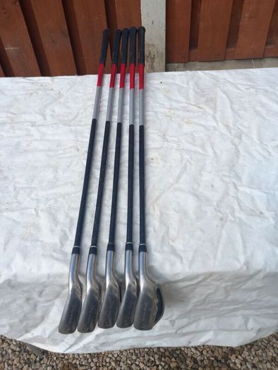 Wilson golf irons. Right handed clubs.