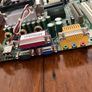 Vintage FIC VI31E Socket 478 Motherboard + Pentium 4 2.26GHz + Heatsink/Fan Image 2
