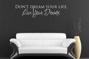 Wall stickers ( Don't dream )