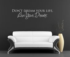 Wall stickers ( Don't dream )