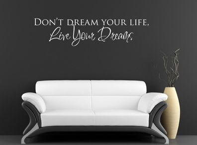 Wall stickers ( Don't dream )