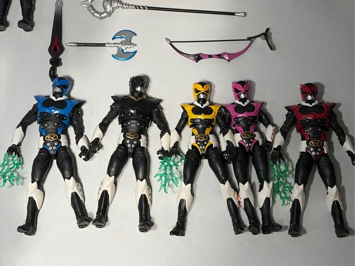 Power Rangers Lightning Collection In Space Psycho Rangers Figure Set