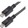 StarTech 6 ft Certified DisplayPort 1.2 Cable with Latches M/M DisplayPort 4k DisplayPort Male Digital Audio/Video DisplayPort Male Digital Audio/Video 6ft Black Image 2