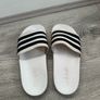 Adidas Adilette Aqua Sliders in White - Size UK 5 Image 3