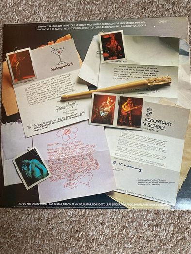 AC/DC "High Voltage " vinyl