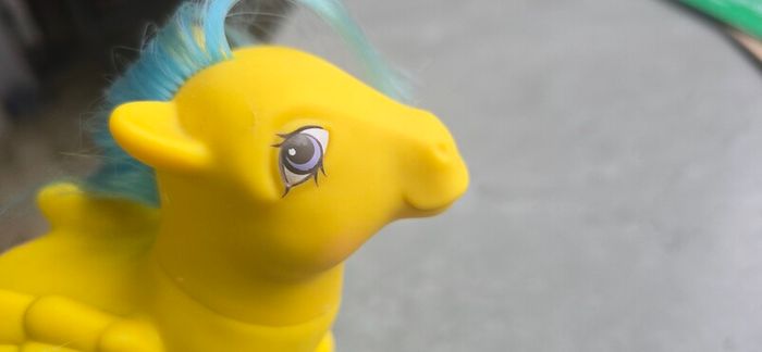 Tall Tails Tales Giraffe Happy Tails Ponies HTF MLP G1 My Little Pony