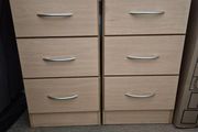 Bedside Lockers Pair