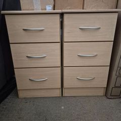 Bedside Lockers Pair