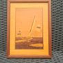 Framed & signed Wood Marquetry inlay Art piece Image 3