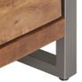 TV Cabinet 120x30x40 cm Rough Mango Wood Image 8