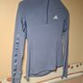 Womens ADIDAS AEROREADY training top quarter zip purple mauve Size medium 12-14 primegreen Image 4