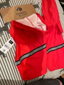 Dog - raincoat - size small