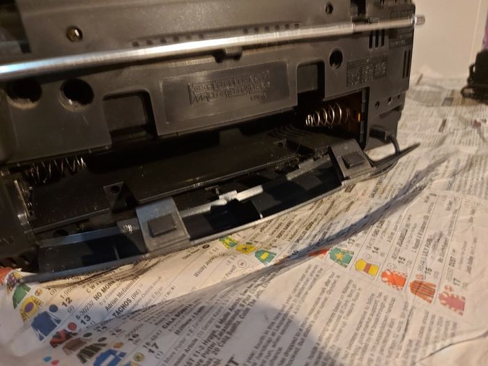 JVC CD, Radio, Tape, Portable music system, Model RC-X230, in excellent cosmetic condition, stuck on Standby Mode, dont have remote
