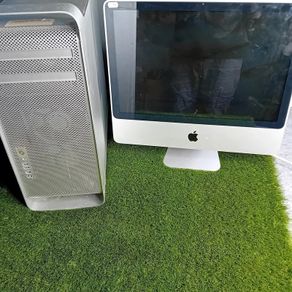 Apple Mac Pro 5.1 Computer & Imac 20 Inch Monitor Not Tested Spares Repairs - Collect - Rare
