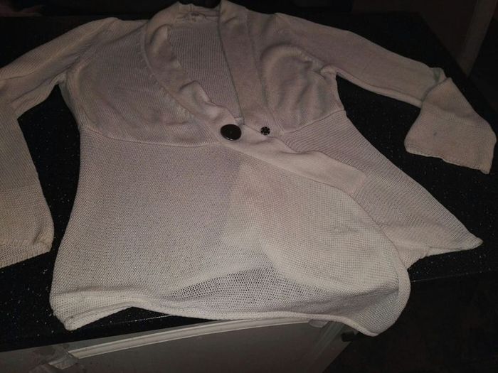 M&s White Cardigan