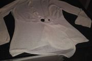 M&amp;s White Cardigan