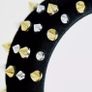 New, Adult Crown Studded Headband Image 3